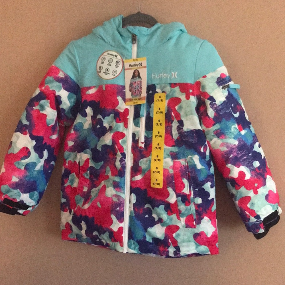Hurley Winter Heavyweight snow jacket youth/ girls water resistant